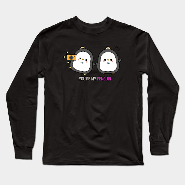 Youre My Penguin Long Sleeve T-Shirt by 29 hour design